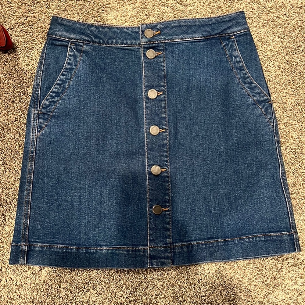 NWT Loft denim skirt